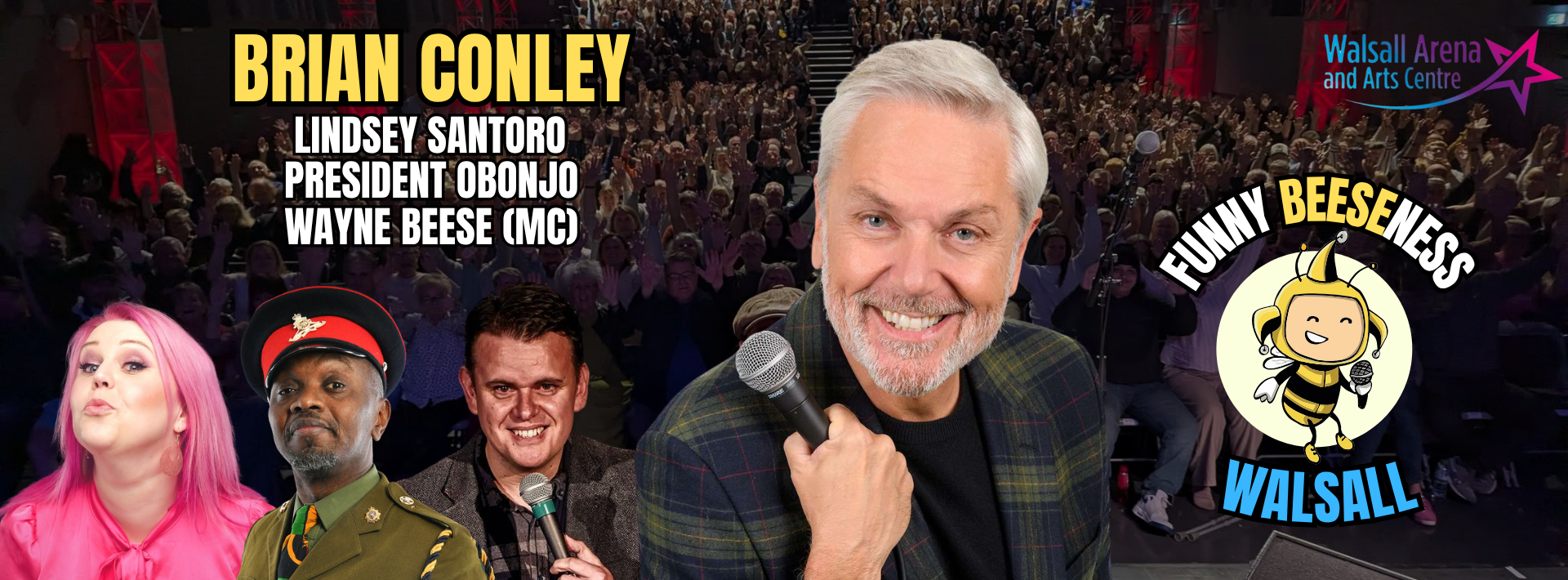 Funny Beeseness Comedy Night with Brian Conley